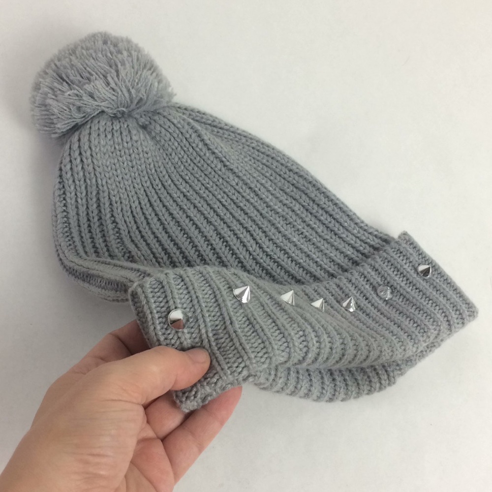 Spike studded hat
